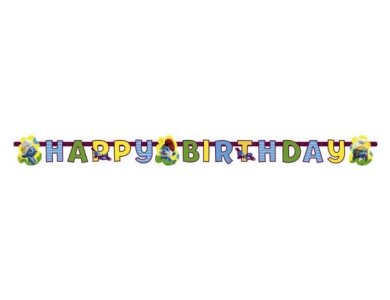 Γιρλάντα Στρουμφάκια Happy Birthday 1.8μ