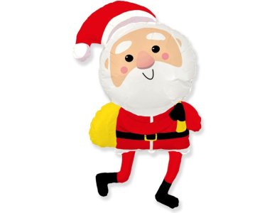 Μπαλόνι Φοιλ Super Shape Happy Santa - Άγιος Βασίλης 99εκ x 113εκ