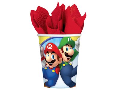 Ποτήρια Super Mario / 8τεμ
