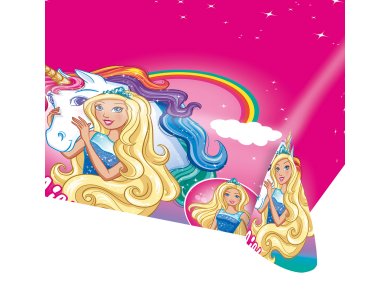 Τραπεζομάντηλο πλαστικό Barbie Dreamtopia