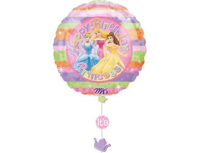 Μπαλόνι Φοιλ Drop A line Disney Princess Birthday