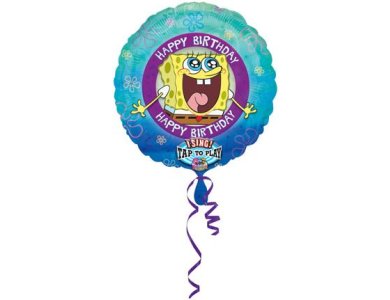 Μπαλόνι Φοιλ 28" Sing A Tune Spongebob Birthday / 71εκ