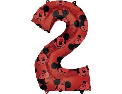 Μπαλόνι Φοιλ 26" Νούμερο "2" Mickey Mouse Forever