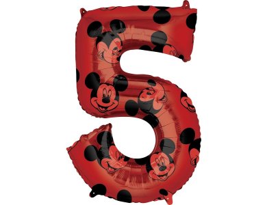 Μπαλόνι Φοιλ 26" Νούμερο "5" Mickey Mouse Forever