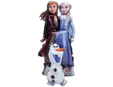 Μπαλόνι Φοιλ Airwalker Frozen II Else Anna Olaf