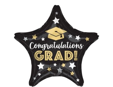 Μπαλόνι Φοιλ 17" Congratulations Grad / 43 εκ