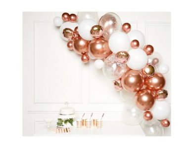 Σετ για Γιρλάντα Organic DIY Ροζ Χρυσό / 66 μπαλόνια