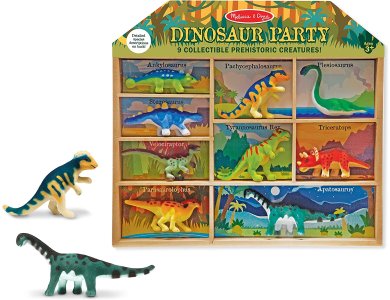 Melissa & Doug - 9 Μινιατούρες Δεινόσαυροι