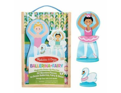 Melissa & Doug - Μαγνητικό Παιχνίδι ”Ντύσε την Μπαλαρίνα”