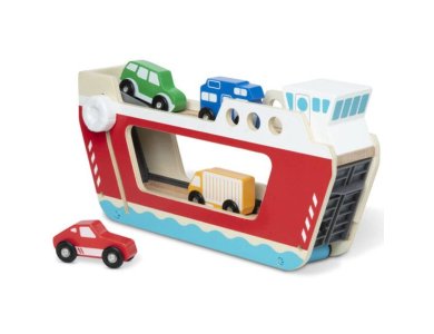 Melissa & Doug - Ferryboat με 4 Οχήματα