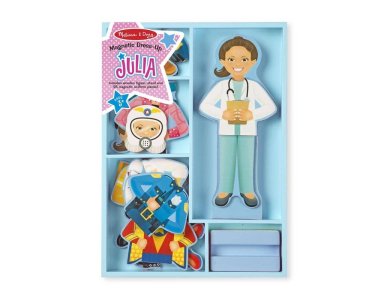 Melissa & Doug - Μαγνητικό Παιχνίδι ”Ντύσε την Τζούλια”