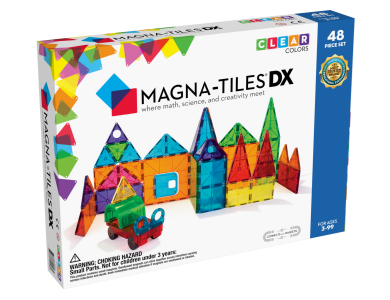 Magna-Tiles Μαγνητικό Παιχνίδι 48 κομματιών DX