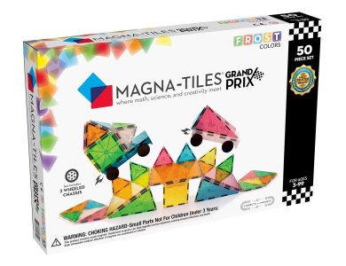 Magna-Tiles Μαγνητικό Παιχνίδι 50 κομματιών Grand Prix