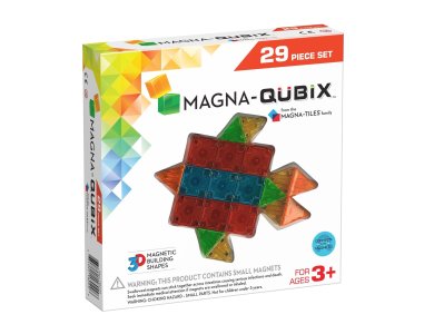 Magna-Tiles Μαγνητικό Παιχνίδι 29 κομματιών QuBix