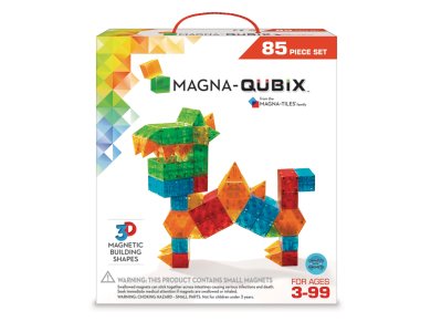 Magna-Tiles Μαγνητικό Παιχνίδι 85 κομματιών QuBix