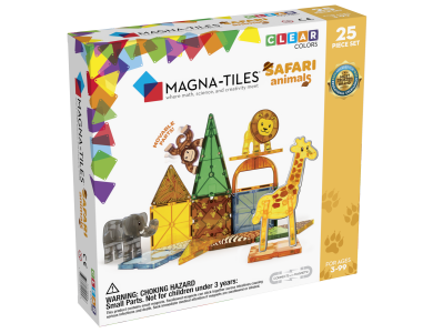 Magna-Tiles Μαγνητικό Παιχνίδι 25 κομματιών Safari