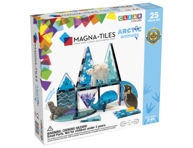 Magna-Tiles Μαγνητικό Παιχνίδι 25 κομματιών Arctic