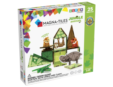 Magna-Tiles Μαγνητικό Παιχνίδι 25 κομματιών Jungle