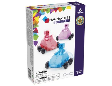 Magna-Tiles Μαγνητικό Παιχνίδι 6 κομματιών Dashers