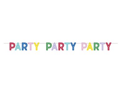 Γιρλάντα Colorful "Party" Letter Banner