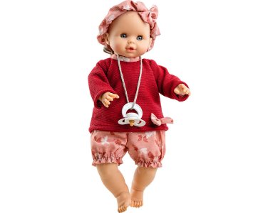 Paola Reina - Κούκλα Μωρό Sonia με Ήχους Κόκκινο