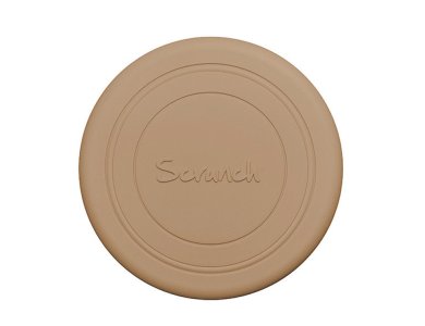Scrunch Φρίσμπι από ανακυκλώσιμη σιλικόνη Light Dusty Brown
