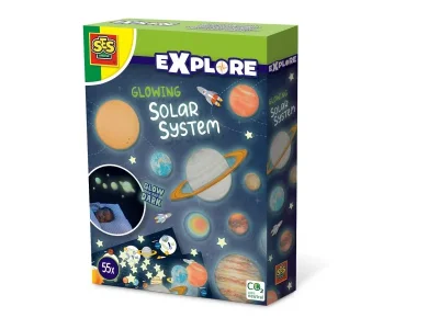 Ses - Πλανήτες Αυτοκόλλητοι Που Λάμπουν Στο Σκοτάδι